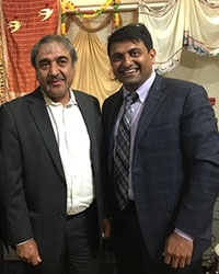 Dr Harish Hosalkar (President of SAPI-San Diego Association of Physicians of Indian Origin)