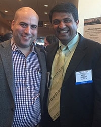 Dr Harish Hosalkar with Dr Eric Fornari at the POSNA