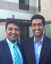 SAPI President Dr Hosalkar with ‘Ro Khanna’