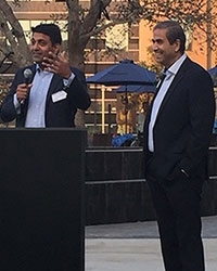 SAPI President Dr Hosalkar with TiE- So-Cal President Naresh Soni